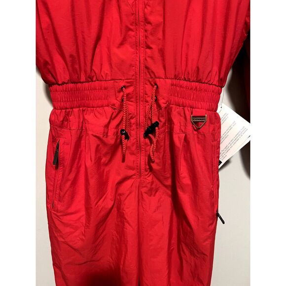 NWT Tyrolia Ski Wear by Head Women's Vintage One Piece Ski Suit Red Size 12 - Picture 12 of 12